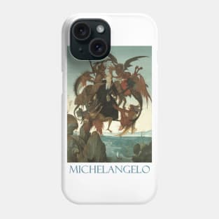 The Torment of Saint Anthony by Michelangelo Buonarroti Phone Case