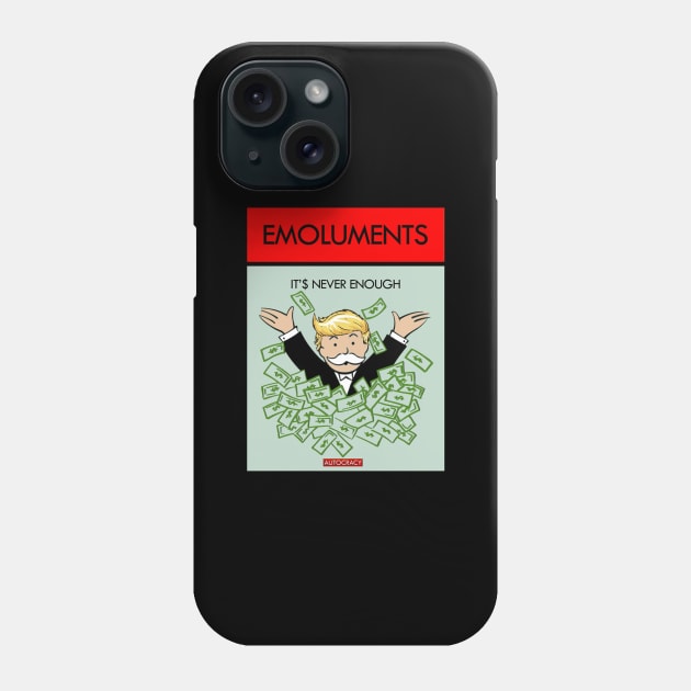 EMOLUMENTS Phone Case by ART by RAP