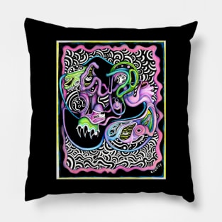 Worms Dream by Cody Soileau Studio 143 Pillow