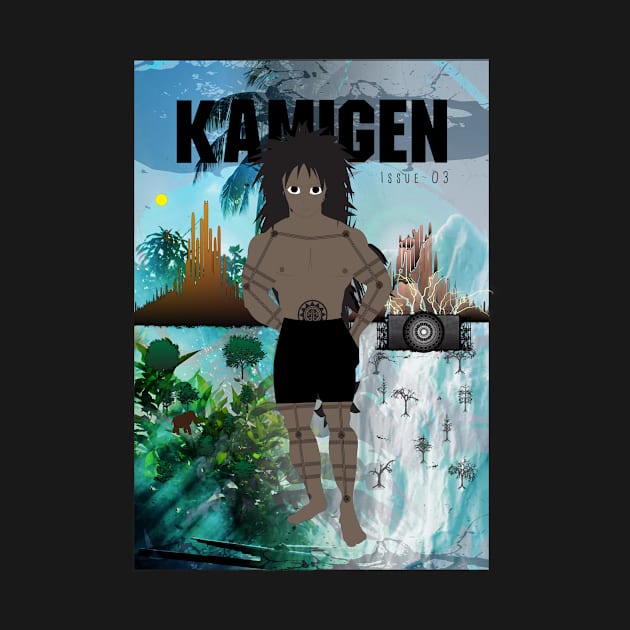 Kamigen Issue 3 Cover by Open Studios