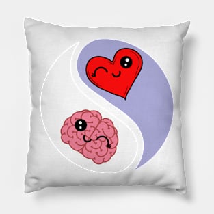 Mind x Heart (cute version) Pillow