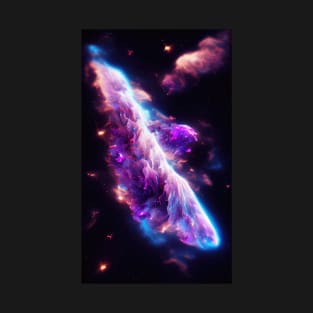 Winged Nebula Fantasia T-Shirt