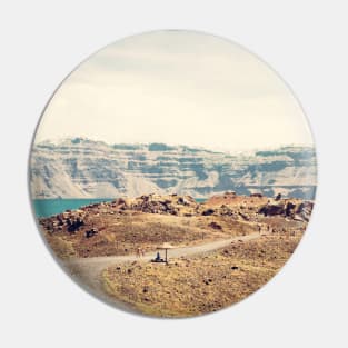 Nea Kameni Landscape Pin