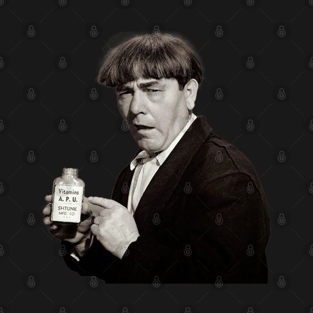 Moe Howard  (The Three Stooges). by CS77