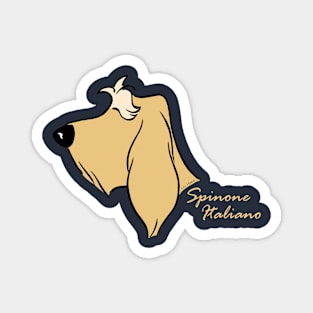 Spinone Italiano bright silhouette Magnet