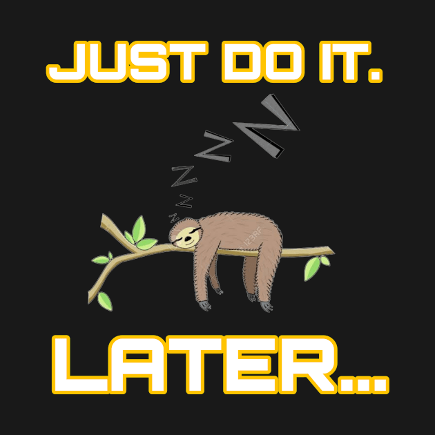 Sloth by Cool Art Clothing