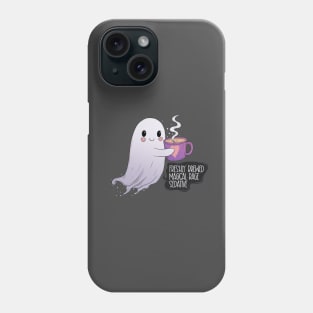 Freshly brewed magical rage sedative ghost Phone Case