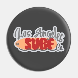 Los Angeles Surf Co. L.A Surfing Boards Pin