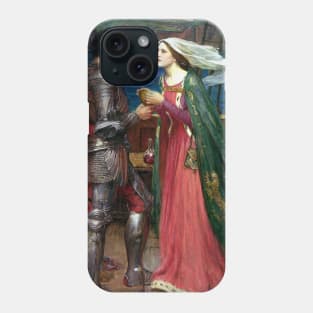 Tristan and Isolde by John William Waterhouse Phone Case