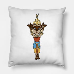 Siamese Cat Thai Dancer Girl CHIBI SD MONSTER GIRLS Series I Pillow