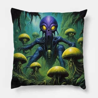 The Horror of Giger 4 Pillow