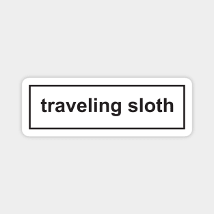 Traveling Sloth Magnet