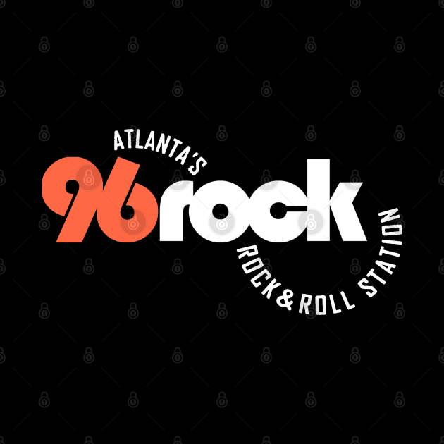 WKLS 96 Rock Atlanta Curved Text by RetroZest