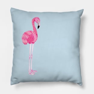 Flamingo Totem Animal Pillow