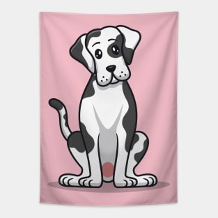 Cute Great Dane Dog Tapestry