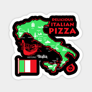 Delicious Italian Pizza Magnet