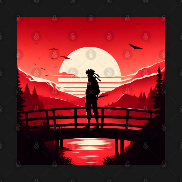 Samurai Silhouette #4 by kreasioncom