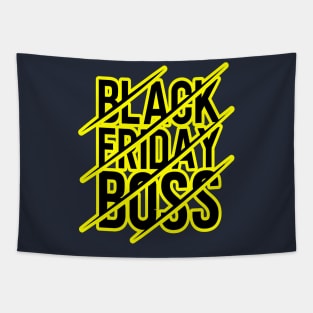 black friday, yellow and black friday Tapestry