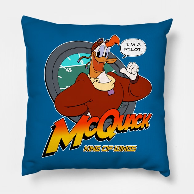 McCrash! Pillow by NatePratt