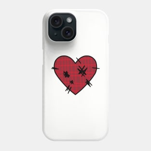 Stitched Up Heart Phone Case