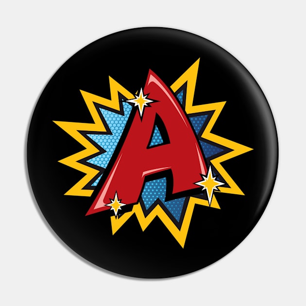 Captain Amazing A Only Pin by andrewjeweleye