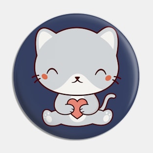 Kawaii Cute Kitten Cat Pin