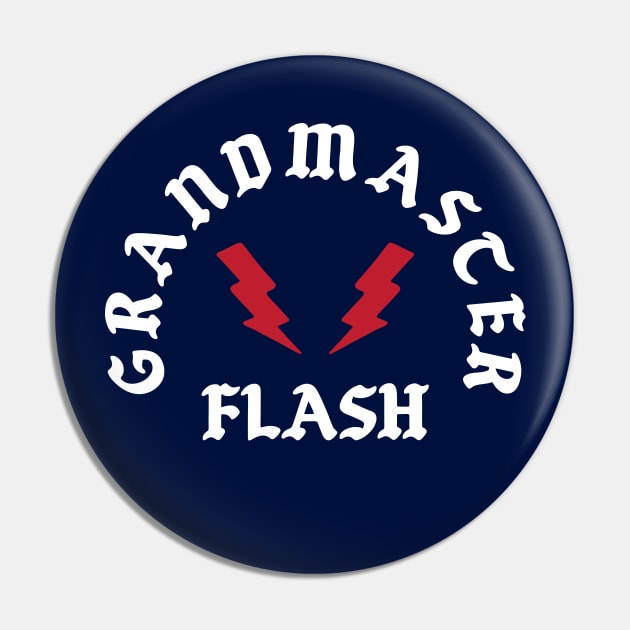 GRNDMSTR FLSH 2 Pin by undergroundART