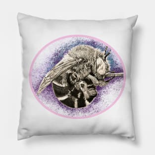 Curled Bee Colour Pillow