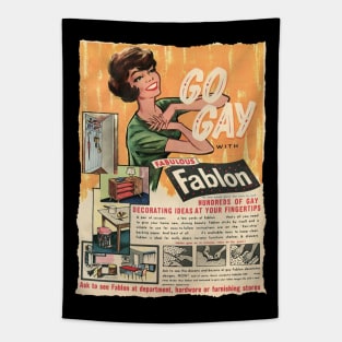 Go Gay 1960 Tapestry