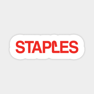 Staples Classic Logo Magnet