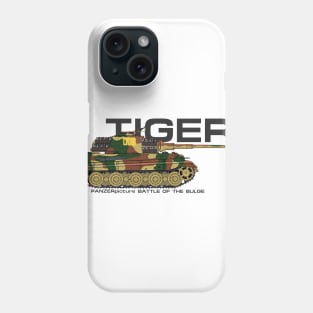 Tiger II T-Shirt Battle of the Bulge Phone Case