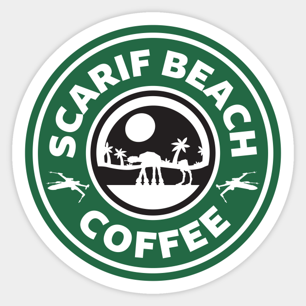 star wars coffee sticker