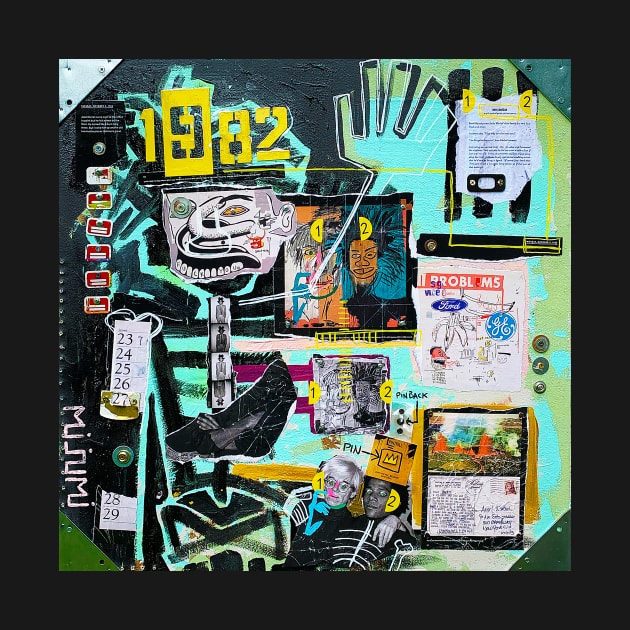 DOS CABEZAS DOS by Basquiat