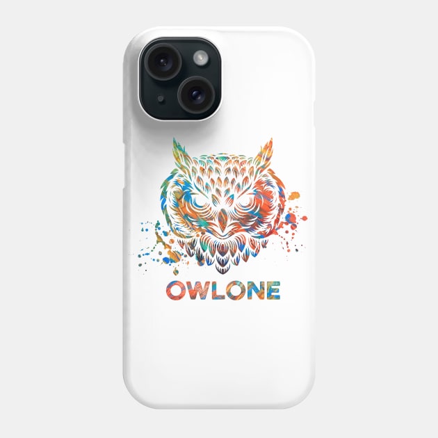 Owl - Owlone Phone Case by theanimaldude