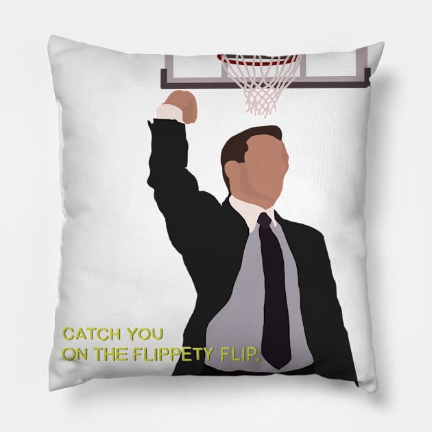 Catch Ya On The Flippety Flip Pillow by ShayliKipnis