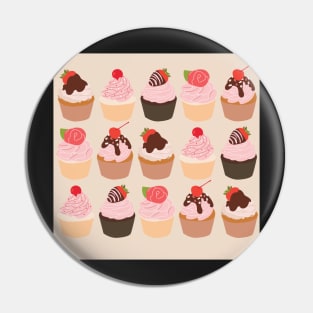 Pink Chocolate Cupcakes Pin