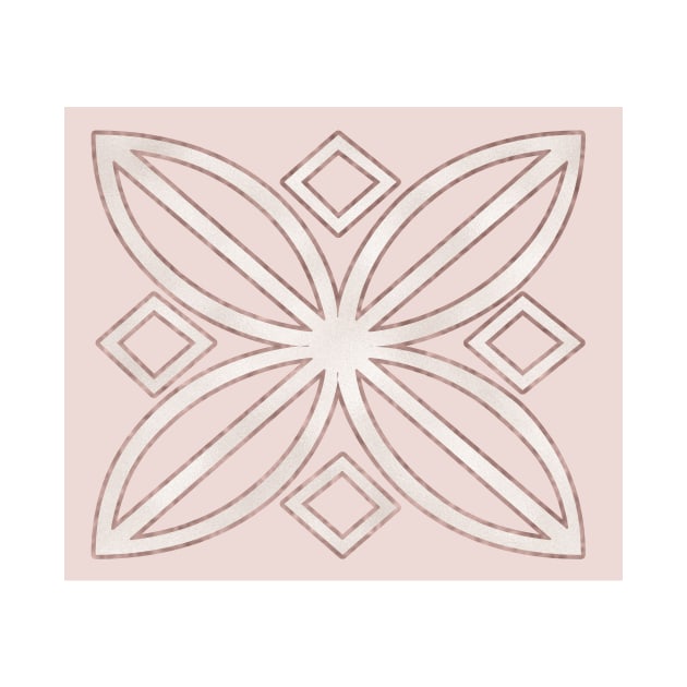 Art deco flower by RoseAesthetic