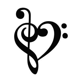 Musical Heart Symbol T-Shirt