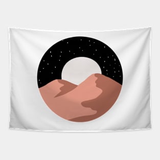 Night Desert Tapestry