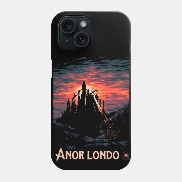 visit anor londo Phone Case by mathiole