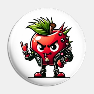 Apple the punk delinquent Pin