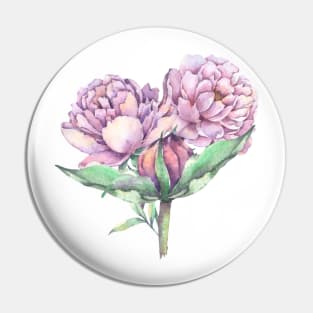 Pretty in Peonies Pin