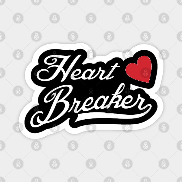 Heart Breaker Magnet by PeppermintClover