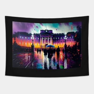 Buckingham Palace on a rainy evening - Part II Tapestry