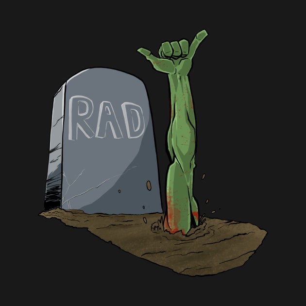 Rad Zombie by Jon_Bon_art