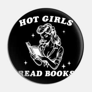 Hot Girls read Books! Pin