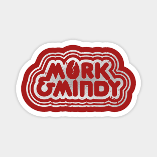 Mork & Mindy - 70s Show | Silver Finish Magnet