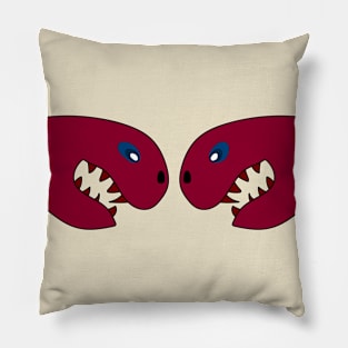 Angry dragons design Pillow