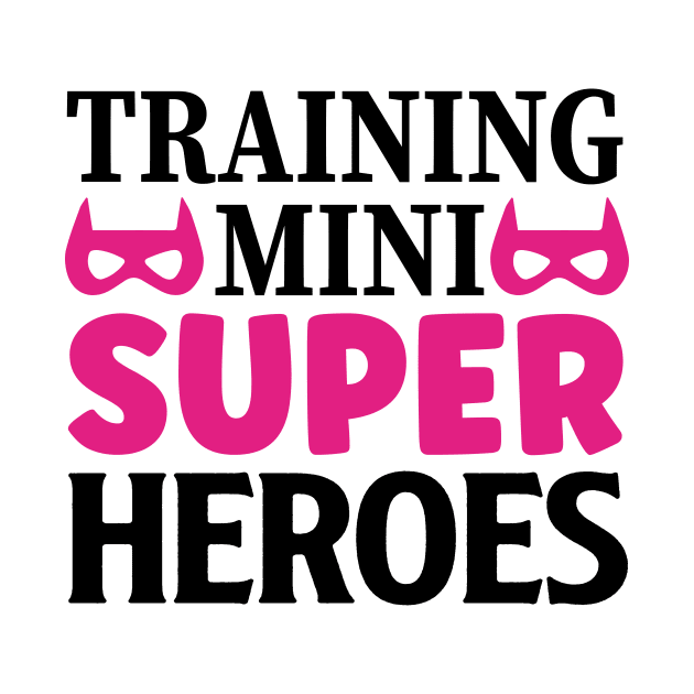 Training Mini Super HEROS by família