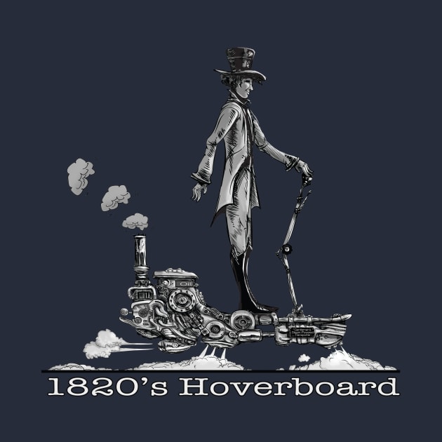 Steampunk Hoverboard by Lefrog